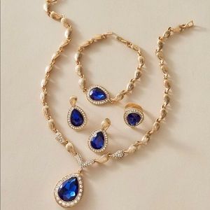 Rhinestone Jewelry Set